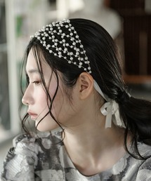 Ezick（エジック）の「imitation pearl headdress（カチューシャ）」
