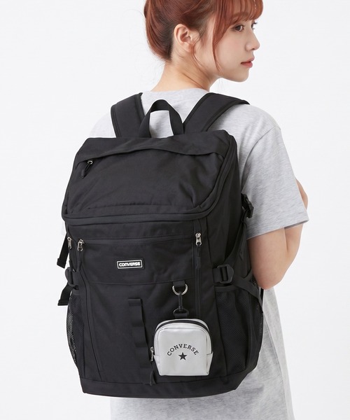 セール】【CONVERSE/コンバース】RUBBER PATCH BOX BACKPACK