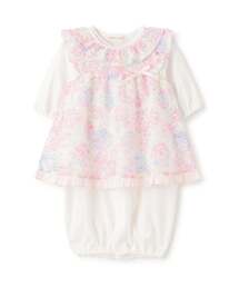 sense of wonder | アジサイレースエプロンつき2WAYオール【オーガニック】(ロンパース)