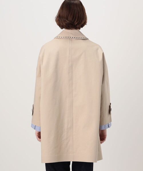 Mackintosh(マッキントッシュ)の「【別注】MACKINTOSH HUMBIE STUDS コート(ステンカラーコート・レディース・ライトベージュ/ブラック/ホワイト/グリーン/レッド・6)」の18枚目の写真