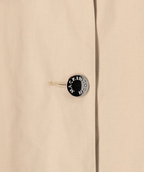 Mackintosh(マッキントッシュ)の「【別注】MACKINTOSH HUMBIE STUDS コート(ステンカラーコート・レディース・ライトベージュ/ブラック/ホワイト/グリーン/レッド・6)」の11枚目の写真