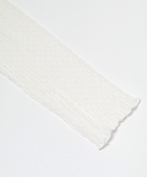 KBF（ケイビーエフ）の「フロントオープンアイレットカットソー（Tシャツ/カットソー・レディース・オフホワイト/ブラック/ピンク・ONE）」の12枚目の写真