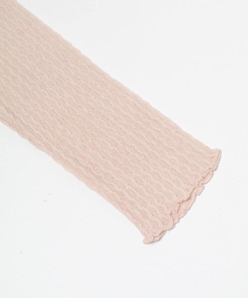 KBF（ケイビーエフ）の「フロントオープンアイレットカットソー（Tシャツ/カットソー・レディース・オフホワイト/ブラック/ピンク・ONE）」の21枚目の写真