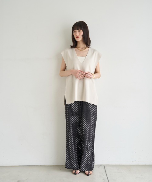 model：H166　着用サイズ：M