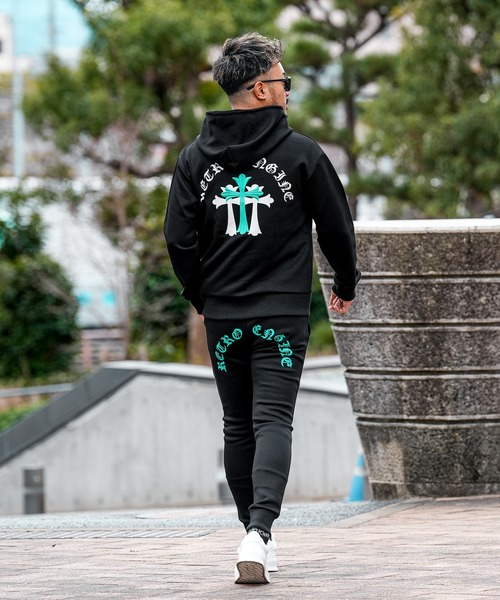 adamsJUGGLER（アダムスジャグラー）の「RTEG T.C.O.E ジップフーディー（パーカー・メンズ・ブラック/ホワイト・XL/L/M/S）」の22枚目の写真