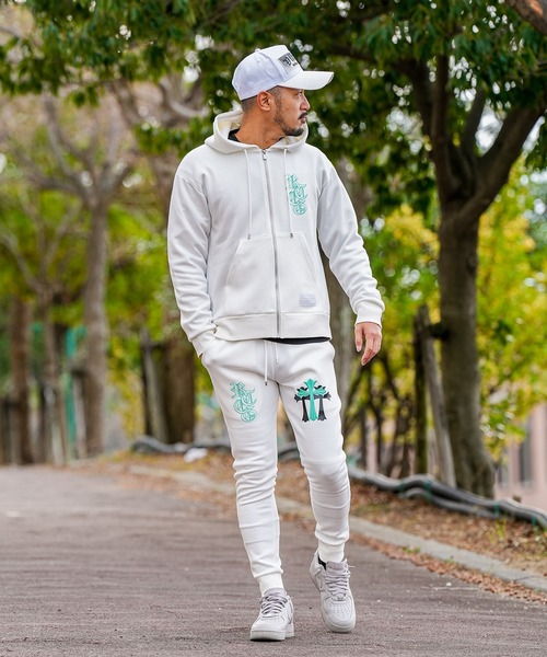 adamsJUGGLER（アダムスジャグラー）の「RTEG T.C.O.E ジップフーディー（パーカー・メンズ・ブラック/ホワイト・XL/L/M/S）」の19枚目の写真
