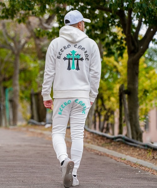 adamsJUGGLER（アダムスジャグラー）の「RTEG T.C.O.E ジップフーディー（パーカー・メンズ・ブラック/ホワイト・XL/L/M/S）」の21枚目の写真