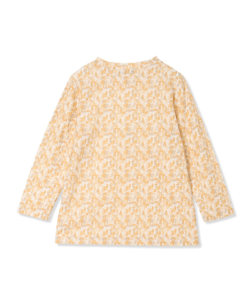 DECOY SINCE 1981(デコイシンスイチキュウハチイチ)の「ジャガードプリント8部袖Tシャツ【綿100%・オーガニックコットンブレンド】(Tシャツ/カットソー・レディース・グリーン/ブルー/オレンジ・M/LL/L)」の22枚目の写真