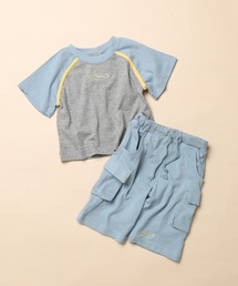 FUNALIVE（ファンアライブ）の「SETUP kids Tシャツ+カーゴパンツセットアップ 半袖（セットアップ）」