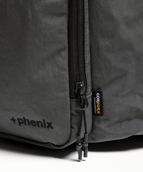 +phenix(プラスフェニックス)の「+phenix(プラスフェニックス)DUO BACKPACK / DUO バックパック(バックパック/リュック・メンズ・ブラック/グレー・ONE SIZE)」の9枚目の写真