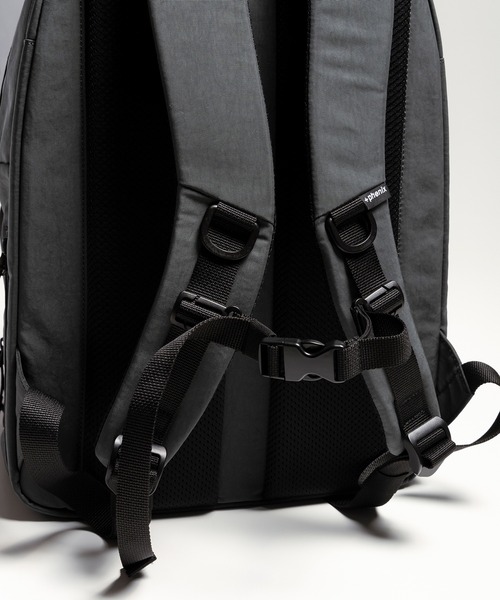 +phenix(プラスフェニックス)の「+phenix(プラスフェニックス)DUO BACKPACK / DUO バックパック(バックパック/リュック・メンズ・ブラック/グレー・ONE SIZE)」の12枚目の写真