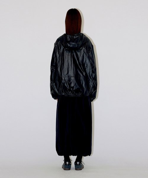 DIAGONAL（ダイアゴナル）の「TWO WAY HOODIE JUMPER (black)（ナイロンジャケット・レディース・その他・FREE）」の7枚目の写真