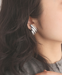 【IRIS47/イリスフォーセブン 】feather earring:イヤリング