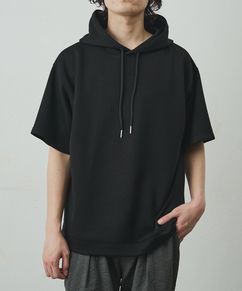 COLONY 2139(コロニートゥーワンスリーナイン)の「ダイバーポンチ半袖パーカー(Tシャツ/カットソー・メンズ・ブラック/ホワイト/ブルー/チャコールグレー・LARGE/MEDIUM)」の14枚目の写真