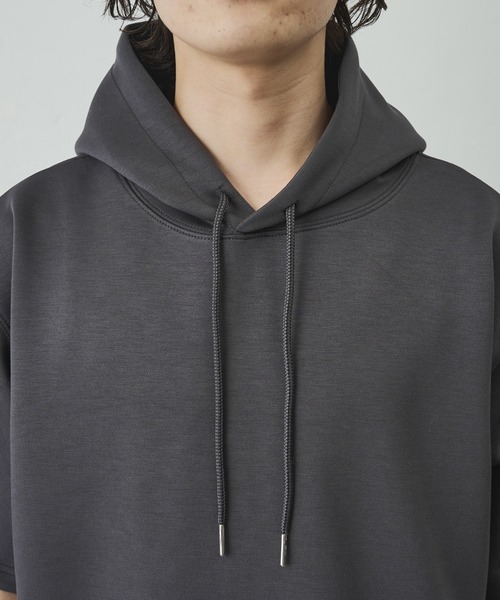 COLONY 2139(コロニートゥーワンスリーナイン)の「ダイバーポンチ半袖パーカー(Tシャツ/カットソー・メンズ・ブラック/ホワイト/ブルー/チャコールグレー・LARGE/MEDIUM)」の9枚目の写真