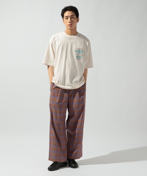 niko and...（ニコアンド）の「チェックブロードパンツ（その他パンツ・メンズ・ブラック/ブラウン/イエロー・MEDIUM/LARGE）」の7枚目の写真