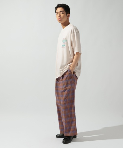niko and...（ニコアンド）の「チェックブロードパンツ（その他パンツ・メンズ・ブラック/ブラウン/イエロー・MEDIUM/LARGE）」の8枚目の写真