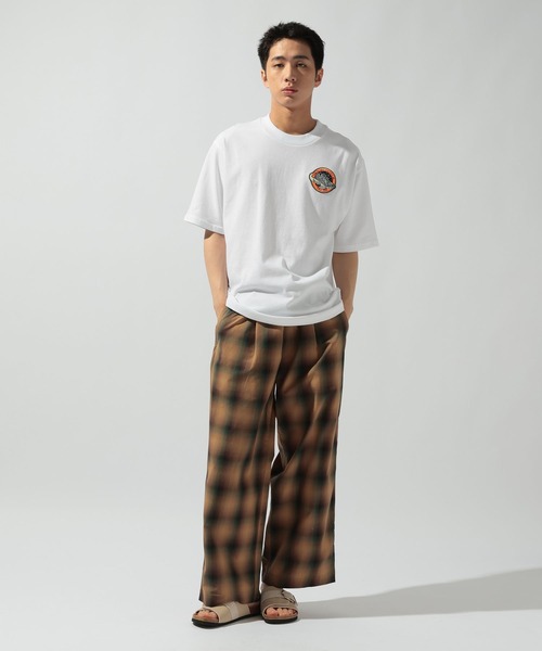 niko and...（ニコアンド）の「チェックブロードパンツ（その他パンツ・メンズ・ブラック/ブラウン/イエロー・MEDIUM/LARGE）」の10枚目の写真