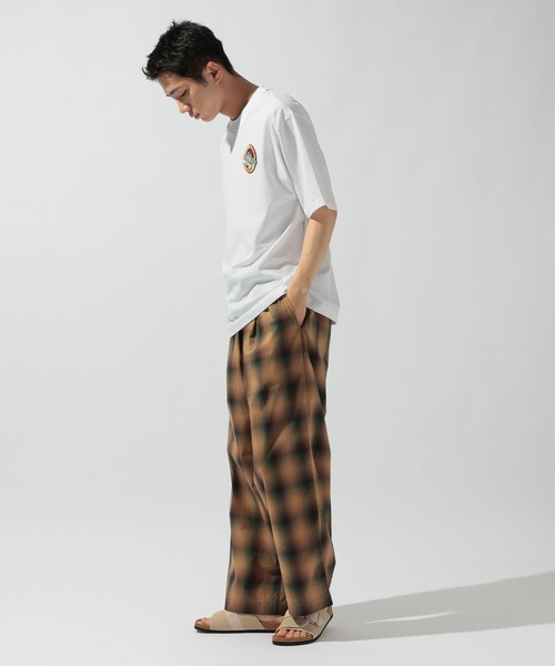 niko and...（ニコアンド）の「チェックブロードパンツ（その他パンツ・メンズ・ブラック/ブラウン/イエロー・MEDIUM/LARGE）」の11枚目の写真