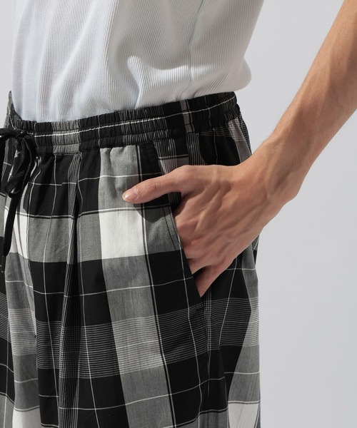 niko and...（ニコアンド）の「チェックブロードパンツ（その他パンツ・メンズ・ブラック/ブラウン/イエロー・MEDIUM/LARGE）」の19枚目の写真