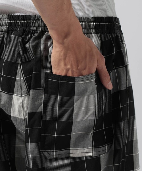 niko and...（ニコアンド）の「チェックブロードパンツ（その他パンツ・メンズ・ブラック/ブラウン/イエロー・MEDIUM/LARGE）」の20枚目の写真
