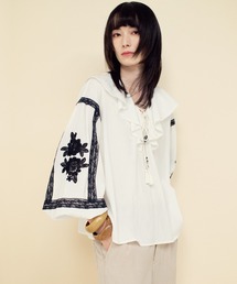 シャポードミュゲワンポイントpt.カットソー（Tシャツ/カットソー