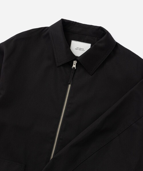 Saturdays NYC（サタデーズ ニューヨークシティ ）の「Harrison Zip Blouson（ブルゾン・メンズ・グレー/ブラック・S/L/M）」の22枚目の写真
