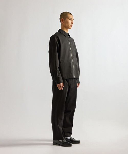 Saturdays NYC（サタデーズ ニューヨークシティ ）の「Harrison Zip Blouson（ブルゾン・メンズ・グレー/ブラック・S/L/M）」の9枚目の写真