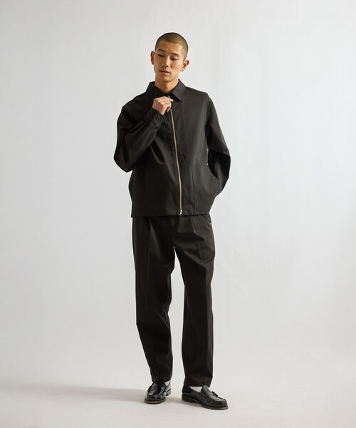 Saturdays NYC（サタデーズ ニューヨークシティ ）の「Harrison Zip Blouson（ブルゾン・メンズ・グレー/ブラック・S/L/M）」の11枚目の写真