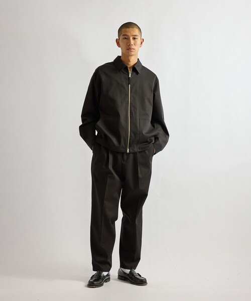 Saturdays NYC（サタデーズ ニューヨークシティ ）の「Harrison Zip Blouson（ブルゾン・メンズ・グレー/ブラック・S/L/M）」の12枚目の写真