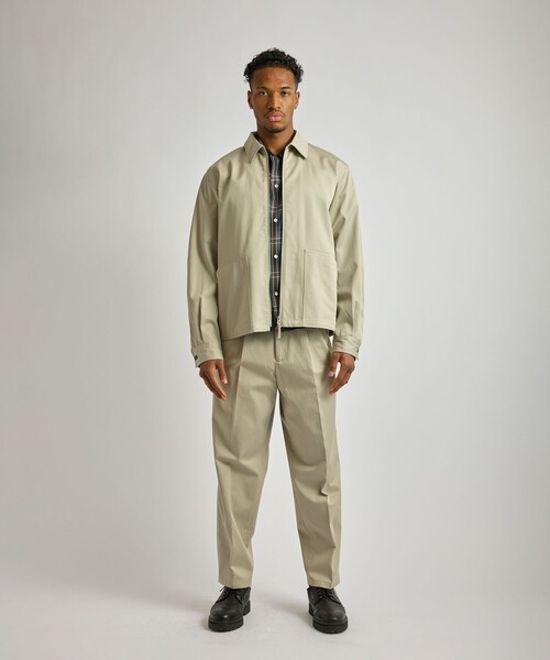 Saturdays NYC（サタデーズ ニューヨークシティ ）の「Harrison Zip Blouson（ブルゾン・メンズ・グレー/ブラック・S/L/M）」の13枚目の写真
