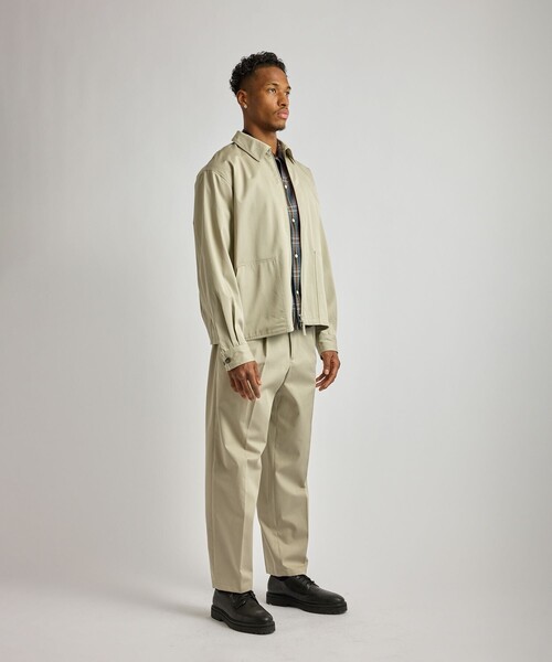 Saturdays NYC（サタデーズ ニューヨークシティ ）の「Harrison Zip Blouson（ブルゾン・メンズ・グレー/ブラック・S/L/M）」の15枚目の写真