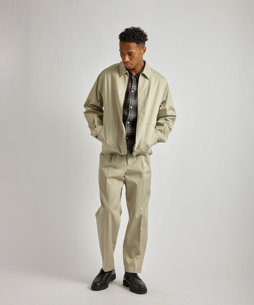 Saturdays NYC（サタデーズ ニューヨークシティ ）の「Harrison Zip Blouson（ブルゾン・メンズ・グレー/ブラック・S/L/M）」の16枚目の写真