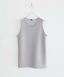 SPU（スプ）の「防シワ・抗ピリング・接触冷感・ウォッシャブル機能性ハイポンチタンクトップ（タンクトップ）」