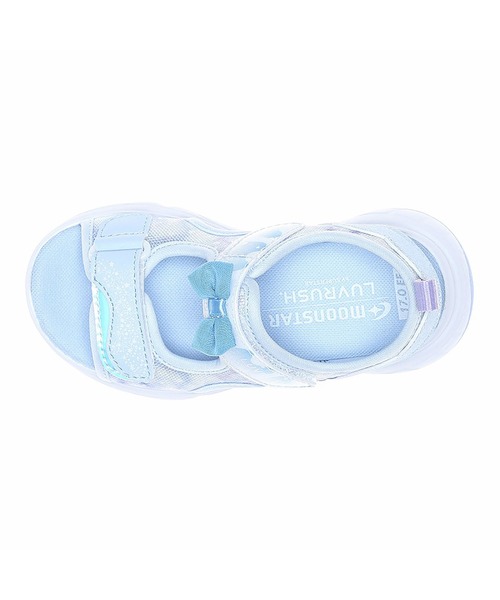 MoonStar（ムーンスター）の「【MoonStar／ムーンスター】LV 1264 キッズ/ジュニア サンダル（サンダル・キッズ・ピンク/サックスブルー/マルチ・23.0cm/22.0cm/21.0cm/20.0cm/19.0cm/18.0cm/17.0cm/16.0cm）」の14枚目の写真