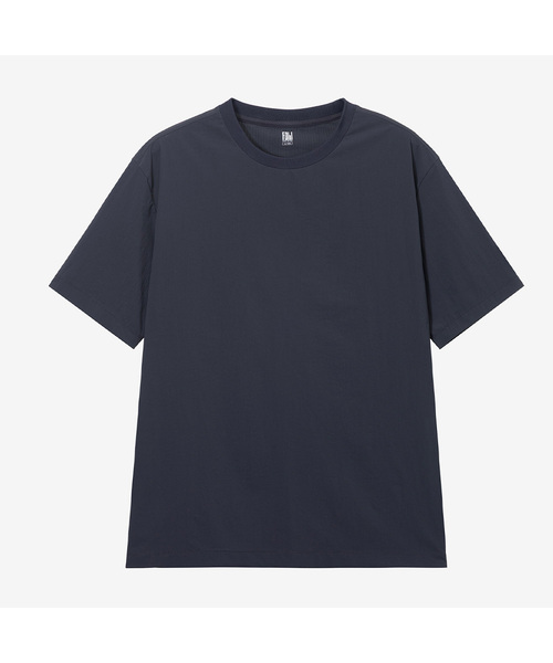 MINDBRIDGE（マインドブリッジ）の「[エアクール]マイクロエアホールレギュラーフィット半袖Tシャツ - 2カラー（Tシャツ/カットソー・メンズ・チャコールグレー/ベージュ・95/100/105/110）」の2枚目の写真