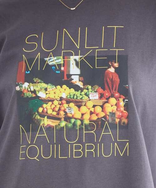 earth music&ecology(アースミュージックアンドエコロジー)の「【接触冷感】アソートプリントTシャツ(Tシャツ/カットソー・レディース・レッド/オフホワイト/チャコールグレー・FREE)」の19枚目の写真