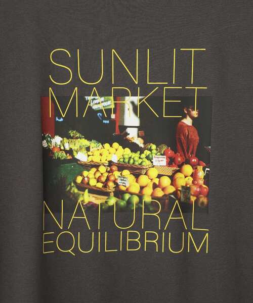 earth music&ecology(アースミュージックアンドエコロジー)の「【接触冷感】アソートプリントTシャツ(Tシャツ/カットソー・レディース・レッド/オフホワイト/チャコールグレー・FREE)」の16枚目の写真