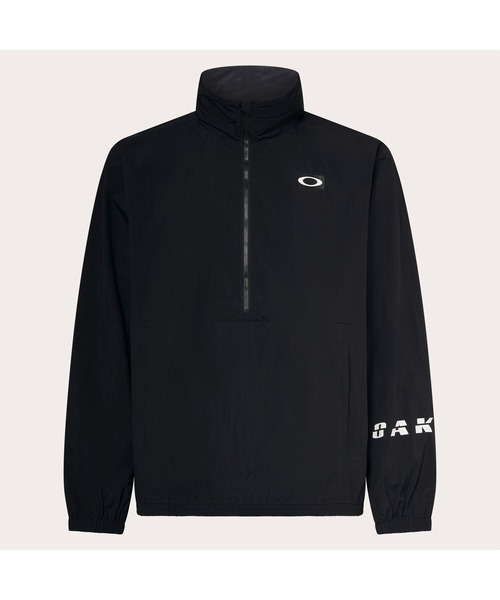 OAKLEY(オークリー)の「【新着】オークリー SLANT ANTHEM HZ PULL 11.0 プルオーバー/トレーニング/テニス/防風/OAKLEY(ナイロンジャケット・メンズ・ブラック・S/M/L)」の7枚目の写真