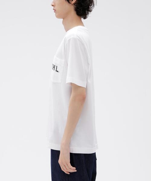 MHL.(エムエイチエル)の「PRINTED COTTON JERSEY TOP(Tシャツ/カットソー・メンズ・ホワイト/ブラック・MEDIUM/LARGE/SMALL/X-LARGE)」の9枚目の写真