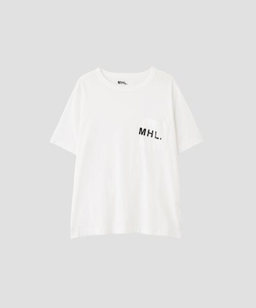MHL.(エムエイチエル)の「PRINTED COTTON JERSEY TOP(Tシャツ/カットソー・メンズ・ホワイト/ブラック・MEDIUM/LARGE/SMALL/X-LARGE)」の12枚目の写真