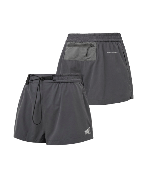 PHYPS MOTORCYCLE(フィップスモーターサイクル)の「Speed Run Shorts Blue Gray(その他パンツ・レディース・その他・SMALL/MEDIUM/LARGE/X-LARGE)」の1枚目の写真