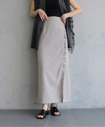 &g'aime | 【&g'aime 】ラッフルラインスカート Ruffle Line Skirt(スカート)