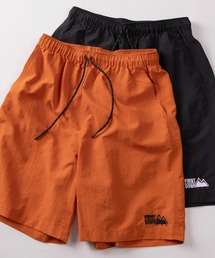 make a ray!（メイク ア レイ！）の「【76】【FIRST DOWN USA/ファーストダウン USA】ブランドロゴ刺繍 ナイロン ショートパンツ（その他パンツ）」