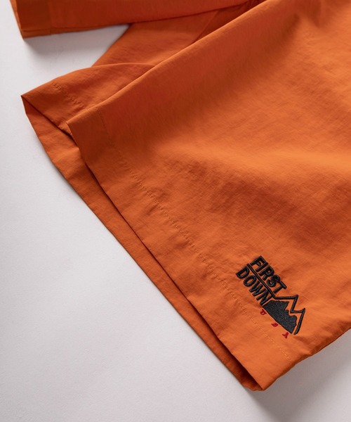 FIRST DOWN(ファーストダウン)の「【76】【FIRST DOWN USA/ファーストダウン USA】ブランドロゴ刺繍 ナイロン ショートパンツ(その他パンツ・メンズ・ブラック/ブルー/オレンジ/グリーン/ライトベージュ・M/XL/L)」の9枚目の写真