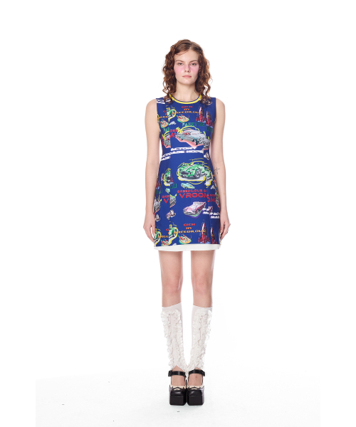 GREEDILOUS(グリディアス)の「Racing Club Sleeveless Onepiece(ワンピース・レディース・その他・LARGE/MEDIUM/X-SMALL/SMALL)」の2枚目の写真
