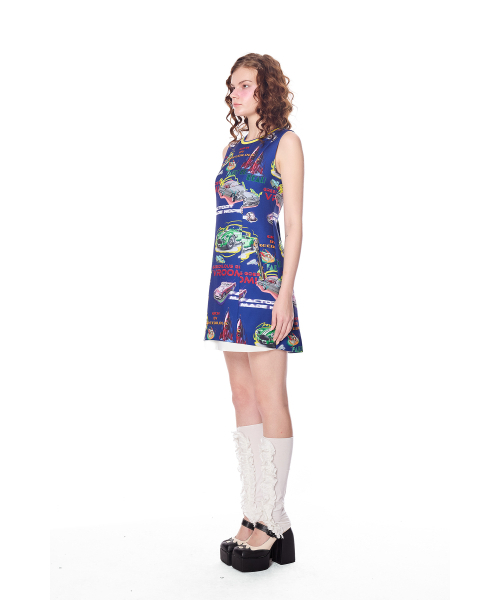 GREEDILOUS(グリディアス)の「Racing Club Sleeveless Onepiece(ワンピース・レディース・その他・LARGE/MEDIUM/X-SMALL/SMALL)」の3枚目の写真