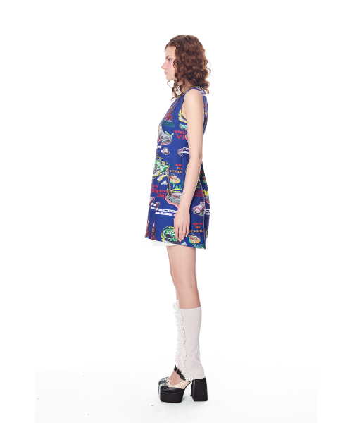 GREEDILOUS(グリディアス)の「Racing Club Sleeveless Onepiece(ワンピース・レディース・その他・LARGE/MEDIUM/X-SMALL/SMALL)」の4枚目の写真