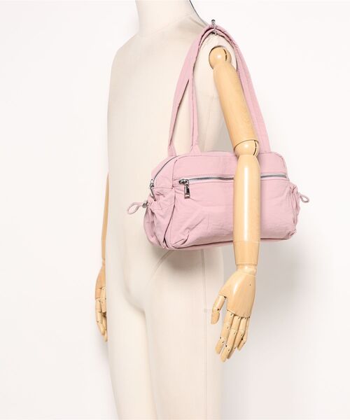 frunco(フランコ)の「【ZOZOTOWN限定】ナイロンボストンBAG(ボストンバッグ・レディース・ホワイト/ピンク/ブルー/ブラック・FREE)」の8枚目の写真
