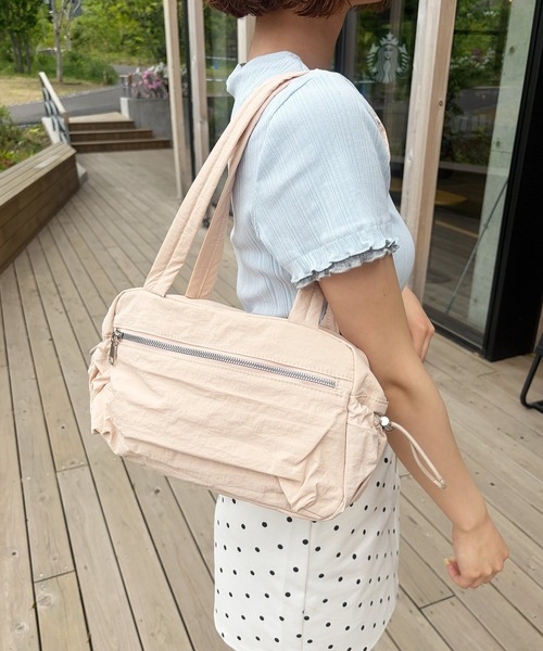 frunco(フランコ)の「【ZOZOTOWN限定】ナイロンボストンBAG(ボストンバッグ・レディース・ホワイト/ピンク/ブルー/ブラック・FREE)」の14枚目の写真